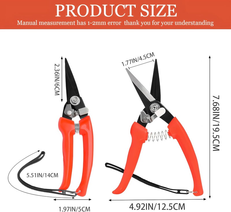 BADAO Goat Hoof Trimmers,Professional Hoof Care Trimming Shears Nail Clippers for Sheep,Goats,Alpaca,Lamb,Horse,Pig Hooves Multi-Purpose Pruning Versatile Steel Trimmer for Twig and Floral Scissor Tool - Image 2